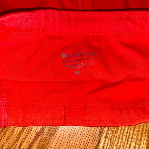 Peloton women’s athleta Orange Leggings - Picture 5 of 7